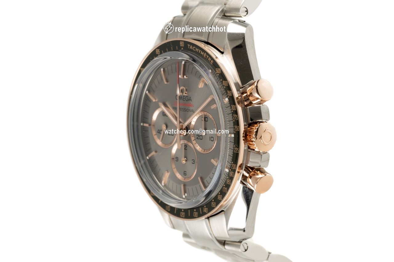 Omega Speedmaster Mens watch Unisex Manual winding Gold Steel 522.20.42.30.06.001 2