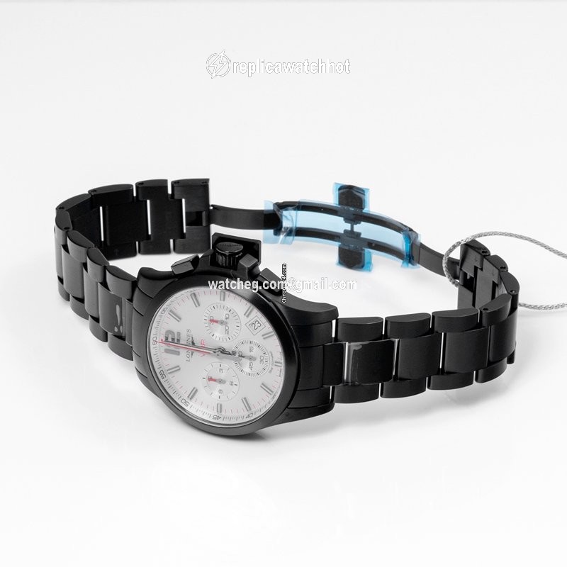 Longines Conquest Mens watch Unisex Quartz Steel L37172766 2