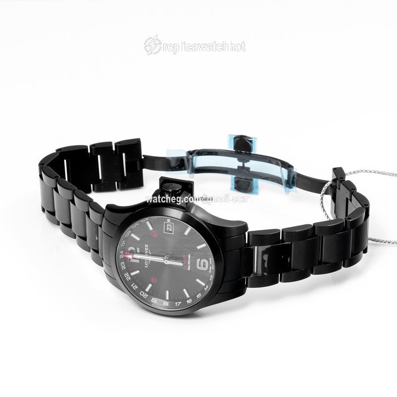 Longines Conquest Mens watch Unisex Quartz Steel L37182566 2