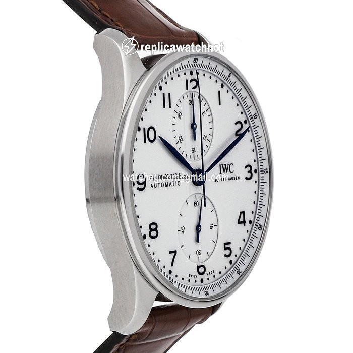 IWC Portuguese Chronograph Mens watch Unisex Automatic Steel IW3716-02 2