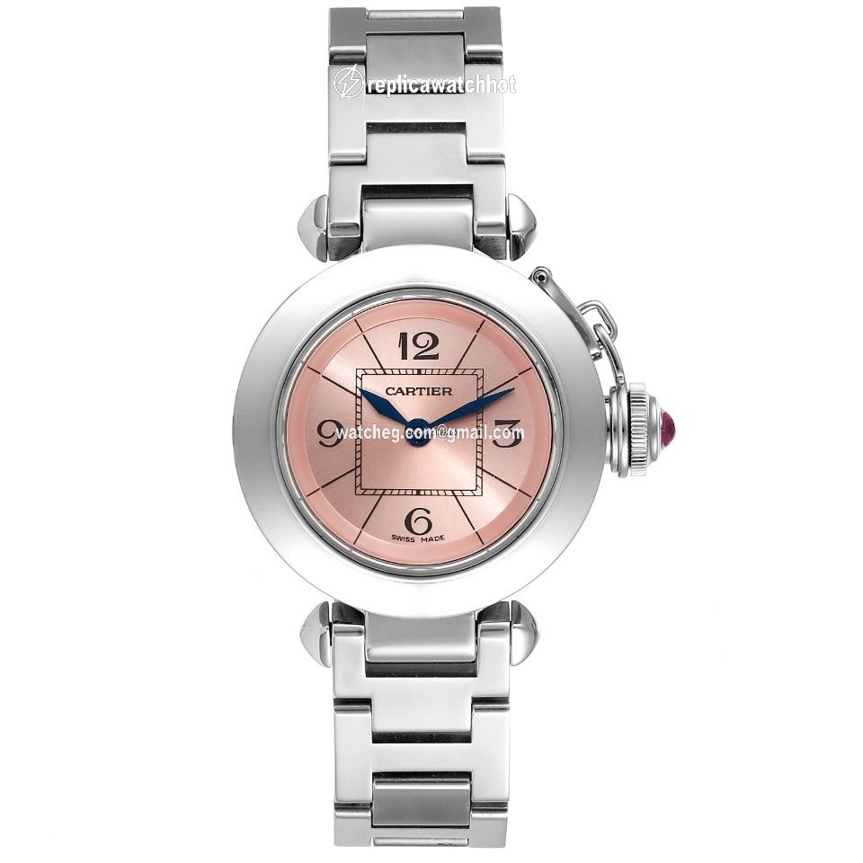 Cartier Pasha Womens watch Quartz Steel W3140008 2