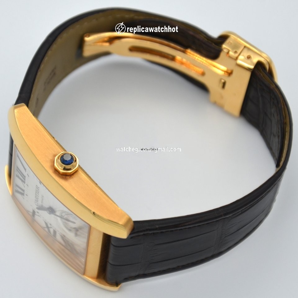 Cartier Tank MC Mens watch Unisex Automatic Rose gold W5330001 2