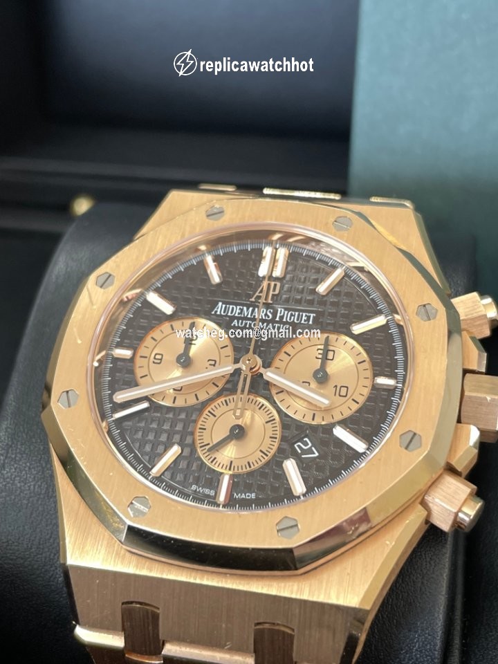 Audemars Piguet Royal Oak Chronograph Mens watch Unisex Automatic Rose gold 26331OR.OO.1220OR.02 2