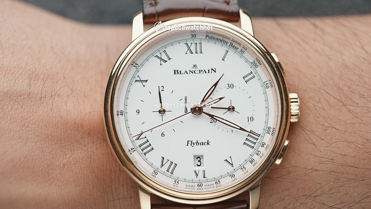 Blancpain Villeret Mens watch Unisex Automatic Rose gold 6680F-3631-55B 2
