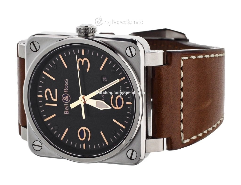 Bell & Ross BR 03-92 Steel Mens watch Unisex Automatic Steel BR03-92 2