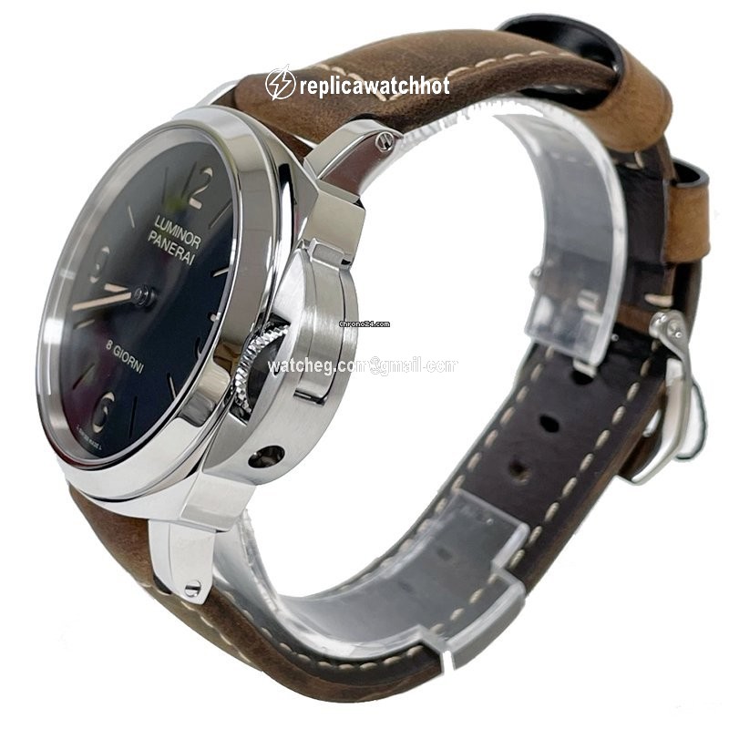 Panerai Luminor Base Mens watch Unisex Manual winding Steel PAM00914 2