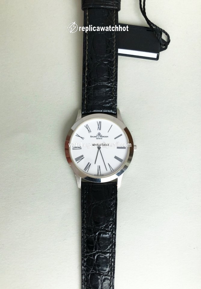 Baume & Mercier Mens watch Unisex Quartz White gold M0A06494 2