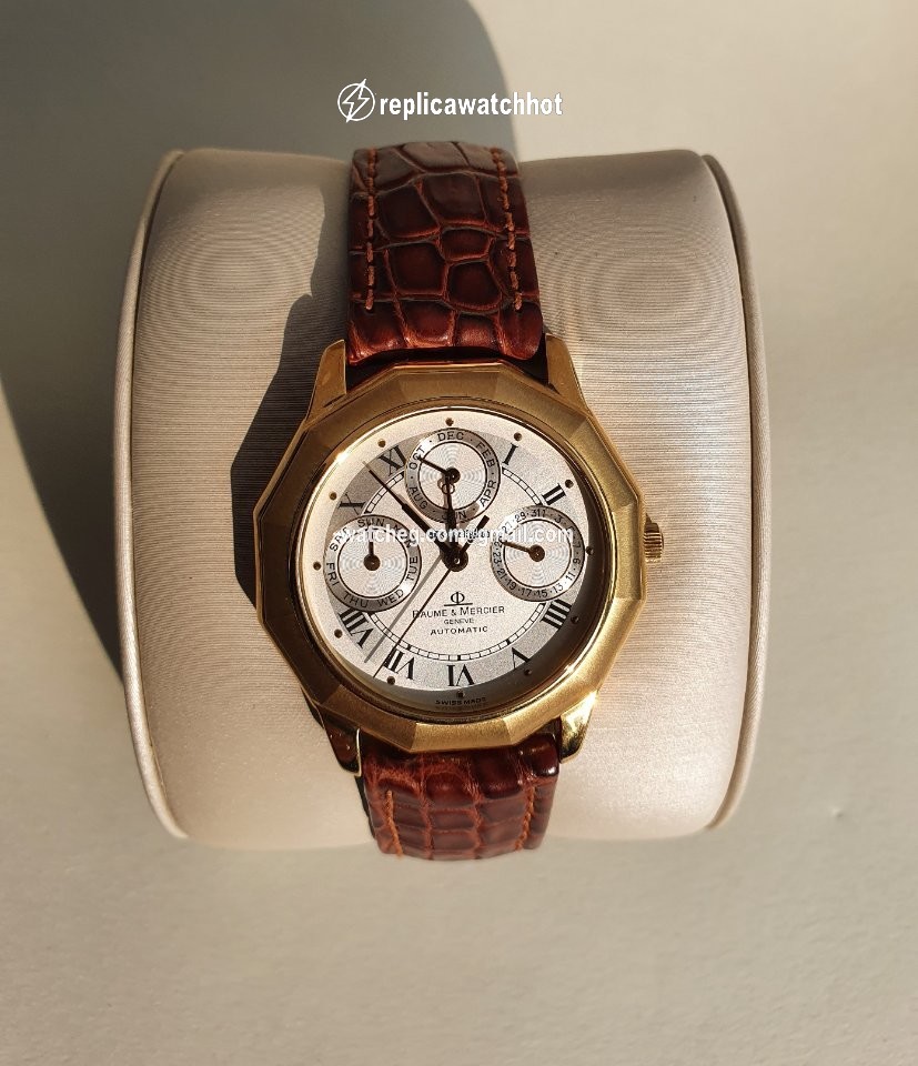 Baume & Mercier Riviera Mens watch Unisex Automatic Yellow gold M0A05793 2