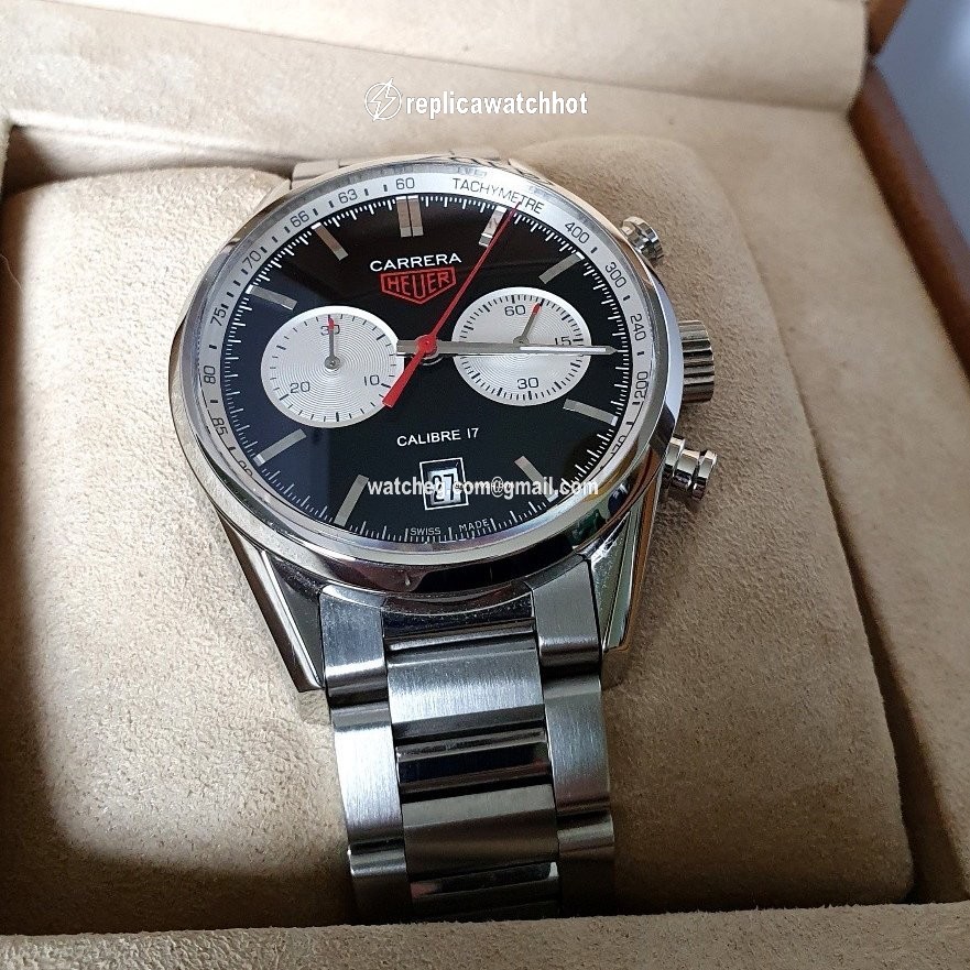 TAG Heuer Carrera Calibre 17 Mens watch Unisex Automatic Steel CV211D.BA0739 2