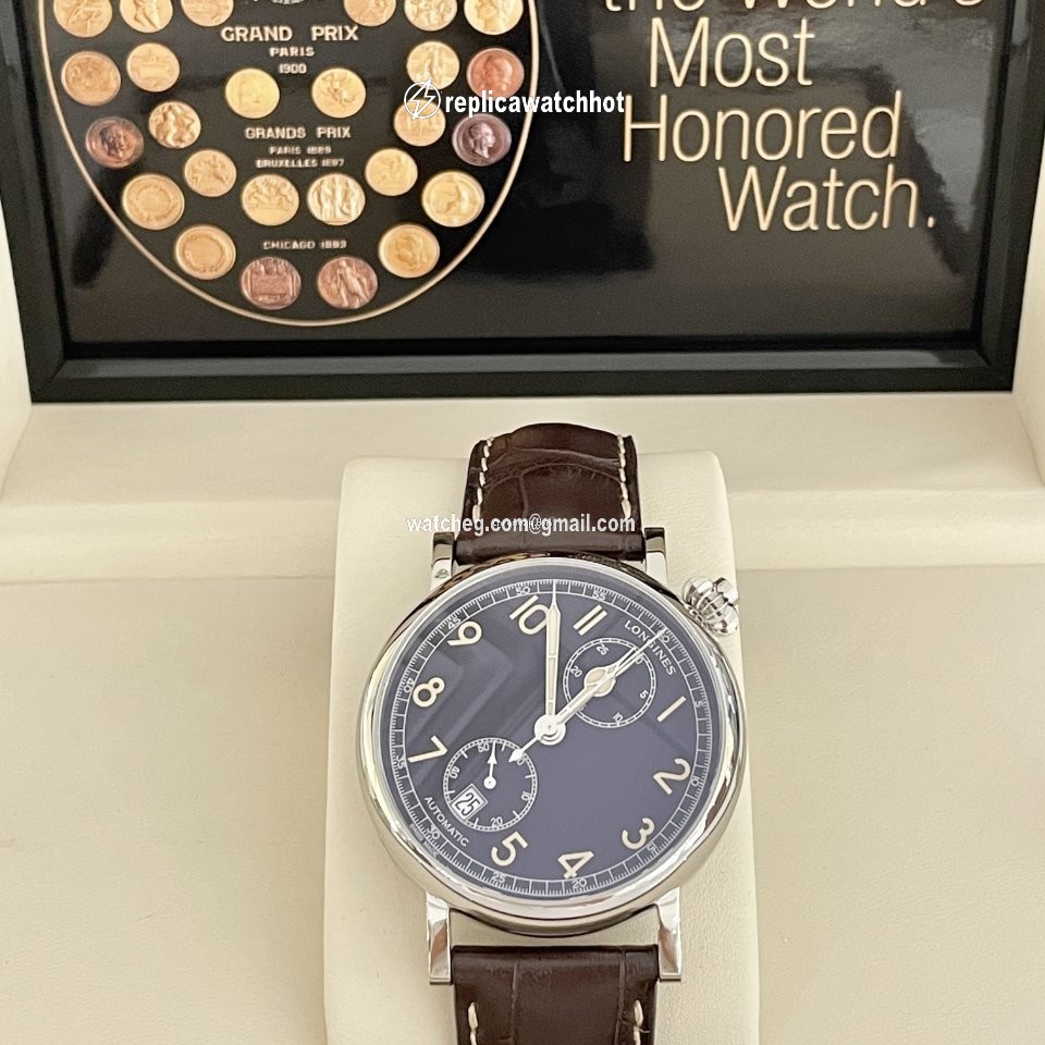 Longines Avigation Mens watch Unisex Automatic Steel L2.812.4.53.2 2
