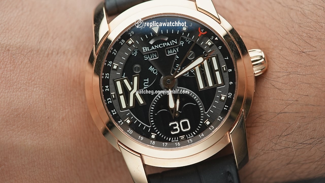 Blancpain L-Evolution Mens watch Unisex Automatic Rose gold 8866-3630-53b 2