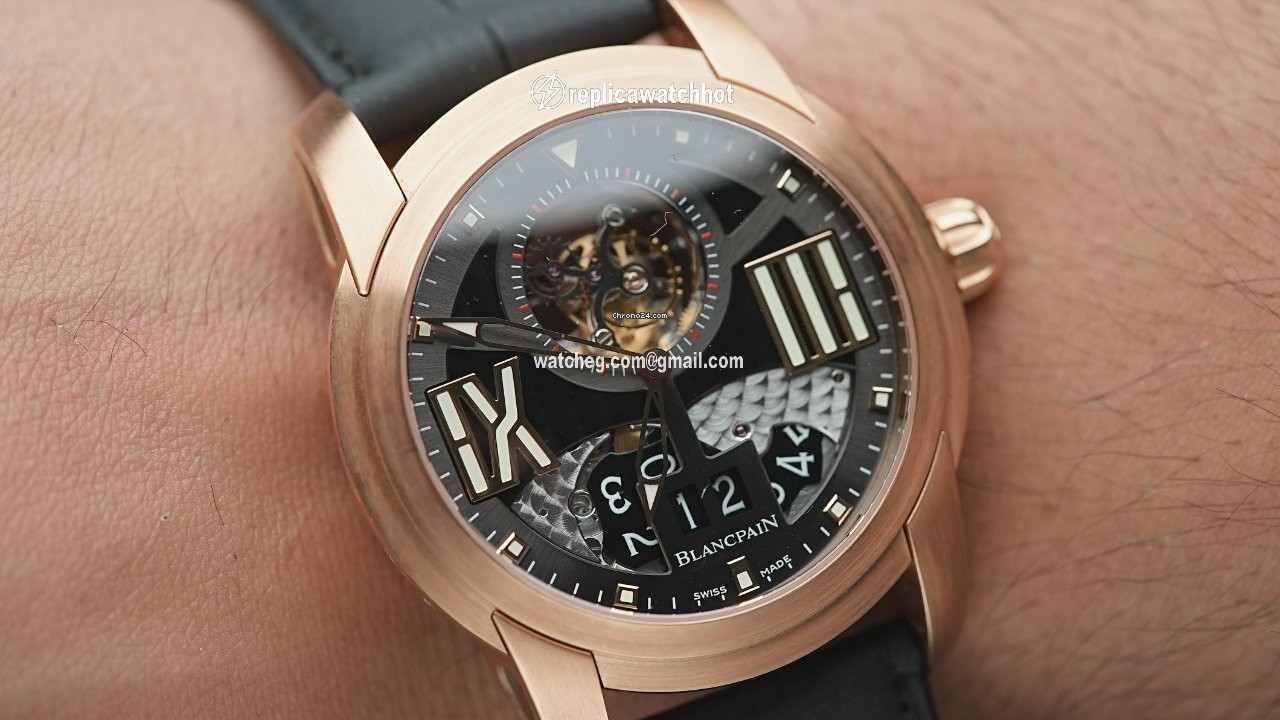 Blancpain L-Evolution Red gold 8822-36B30-53B 2
