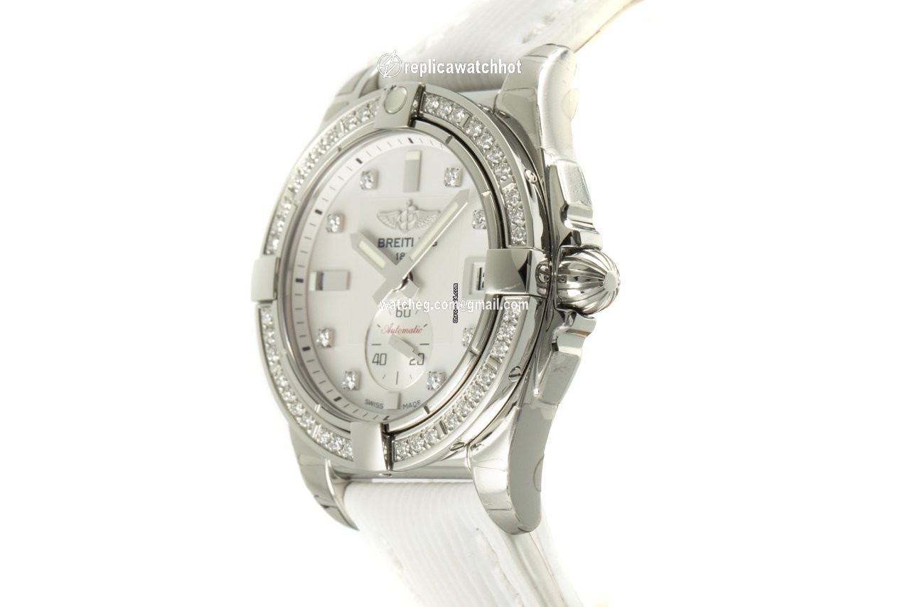 Breitling Galactic 36 Womens watch Automatic Steel A3733053 A717 2