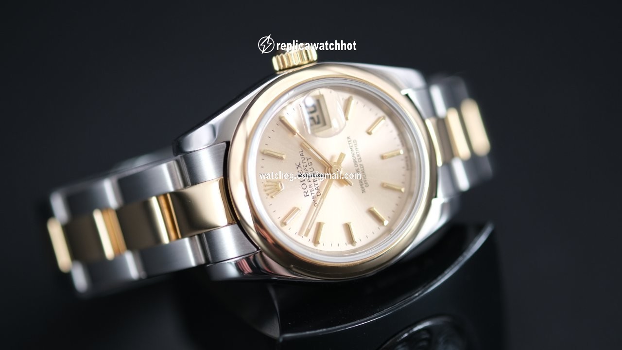 Rolex Lady-Datejust Womens watch Gold Steel Automatic 179163 2