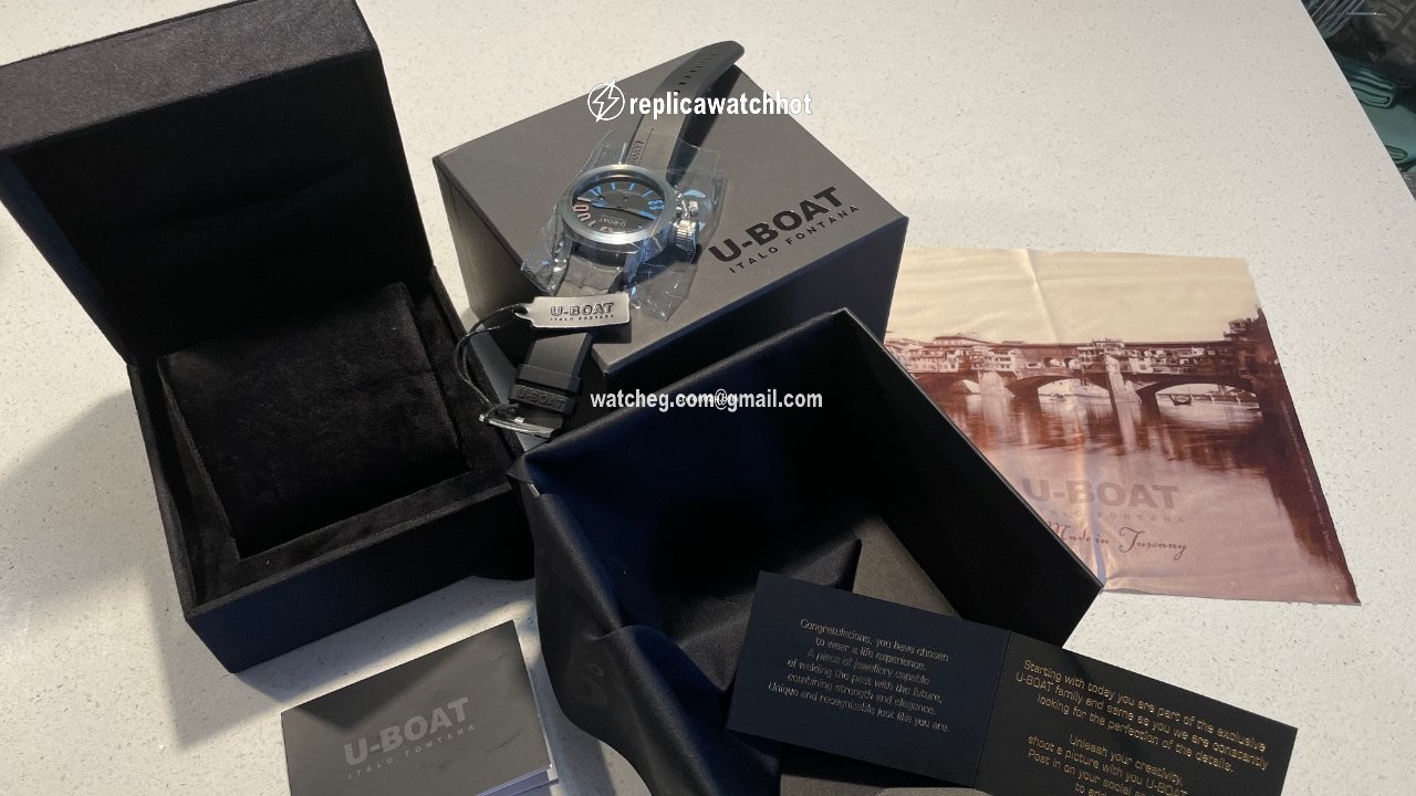 U-Boat U-1001 Mens watch Unisex Automatic Steel UB-6448-1 2