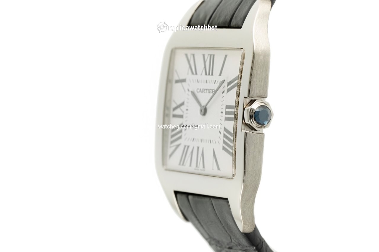 Cartier Santos Dumont Mens watch Unisex Manual winding White gold 2651 2