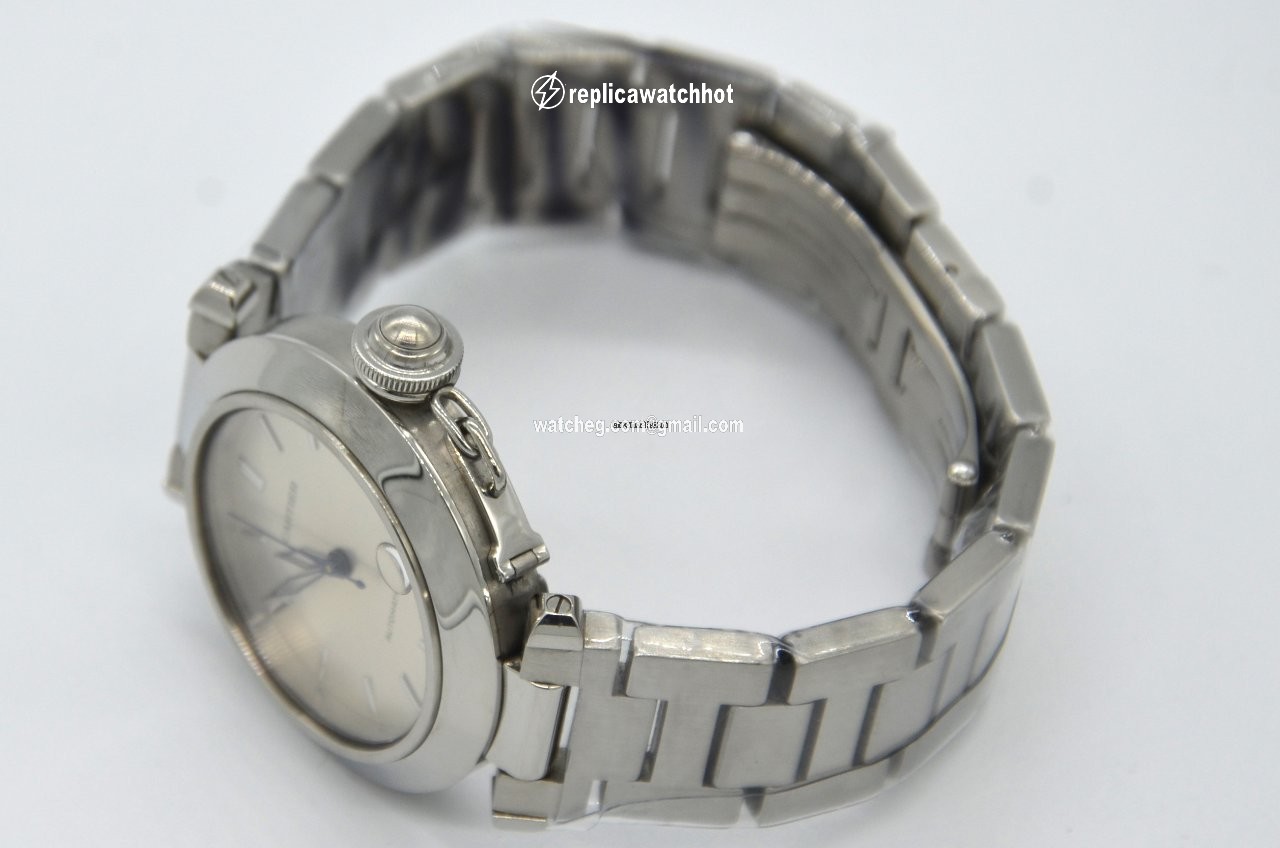 Cartier Pasha C Mens watch Unisex Automatic Steel 1031 	W31010M7 2