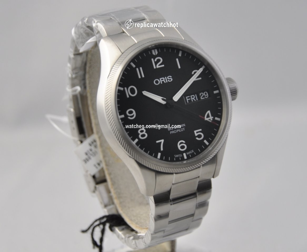 Oris Big Crown ProPilot Day Date Mens watch Unisex Steel 01 752 7698 4194-Set MB 2