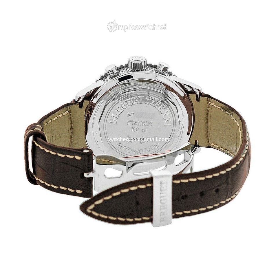 Breguet Type XX - XXI - XXII Mens watch Unisex Automatic Steel 3810.ST.929.ZU 2
