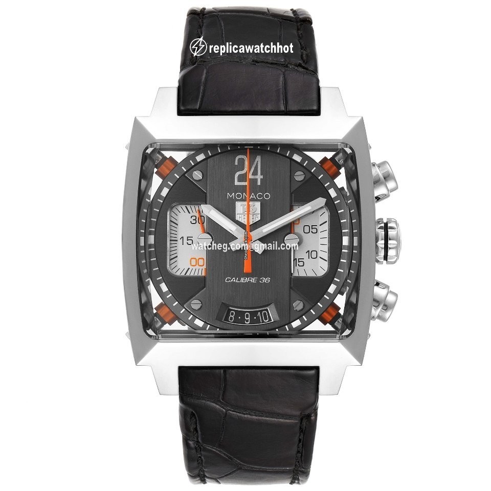 TAG Heuer Monaco Calibre 36 Mens watch Unisex Automatic Steel CAL5112.FC6298 2
