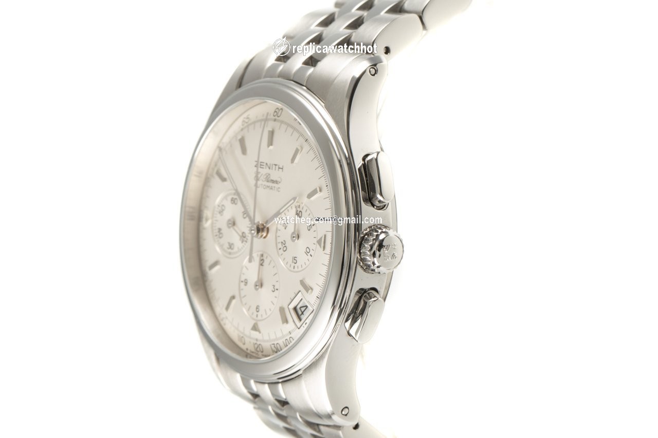 Zenith El Primero Chronograph Mens watch Unisex Automatic Steel 02.0501.400 2