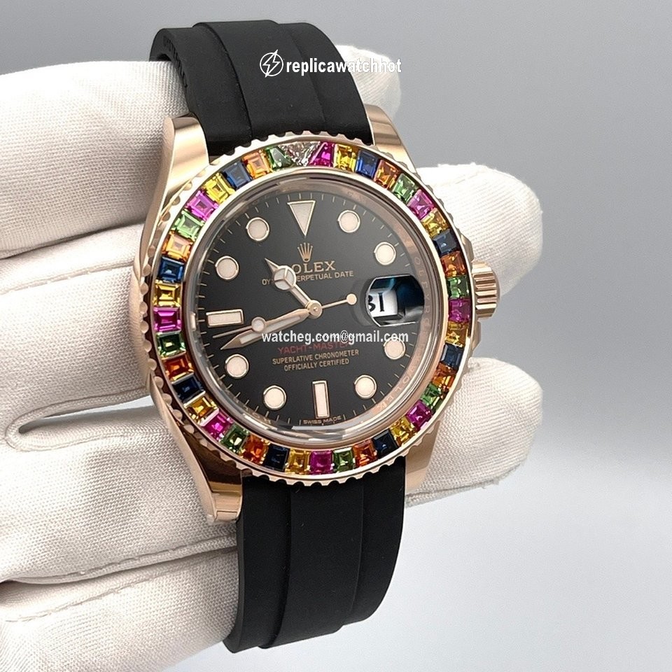 Rolex Yacht-Master 40 Mens watch Unisex Rose gold Automatic 116695 SATS 2