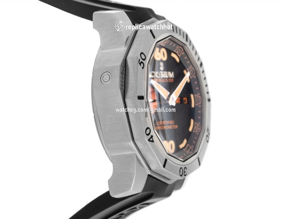 Corum Admirals Cup Seafender Deep Hull Mens watch Unisex Automatic Titanium 947.950.04 0371 AN15 2