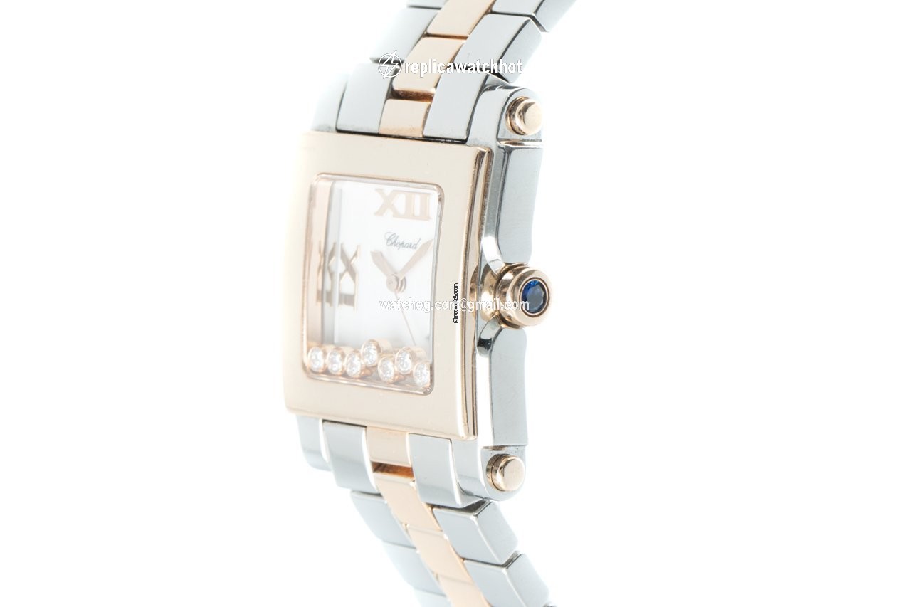 Chopard Happy Sport Womens watch Quartz Gold Steel 278498-9001 2