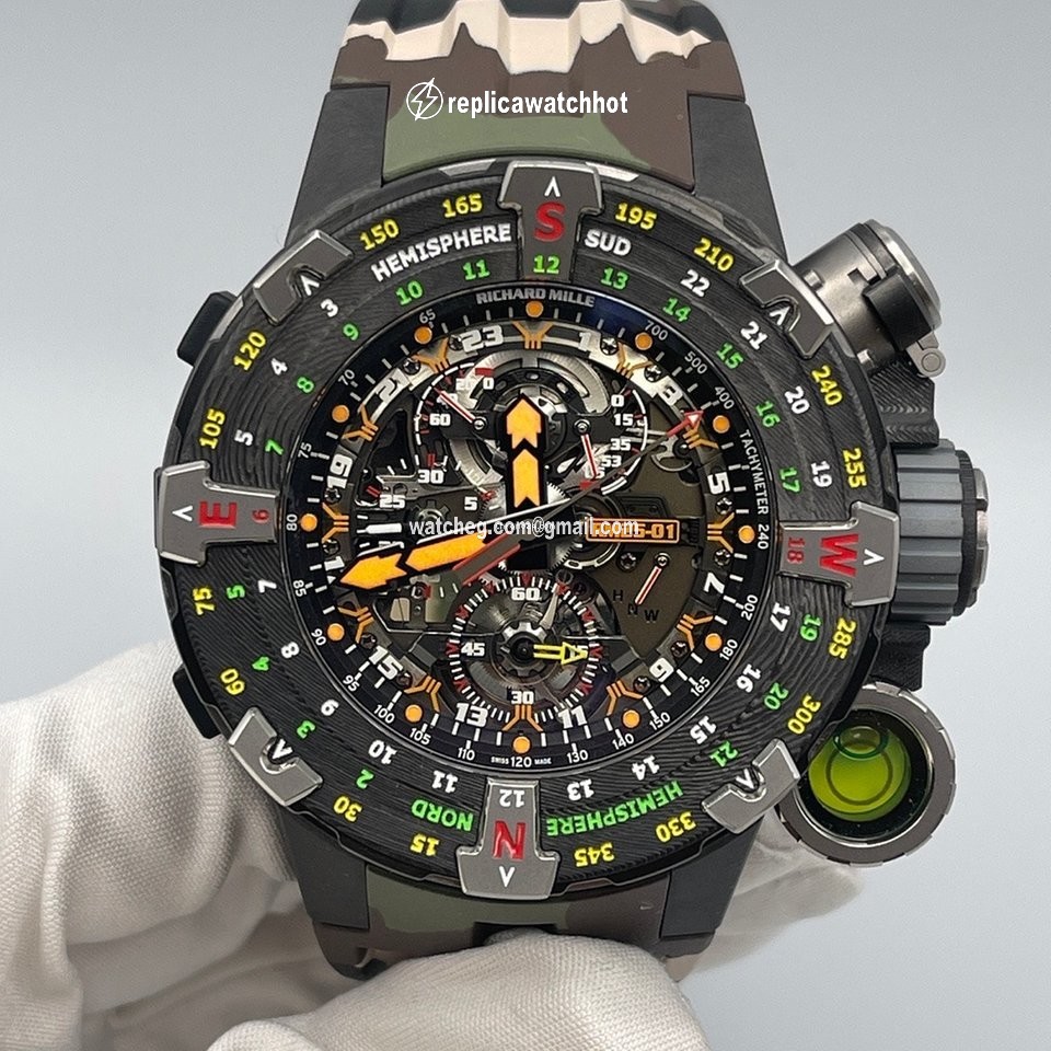 Richard Mille Mens watch Unisex Manual winding Carbon Rm025-01 2