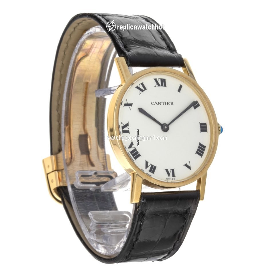 Cartier Womens watch Manual winding Yellow gold 897053 2