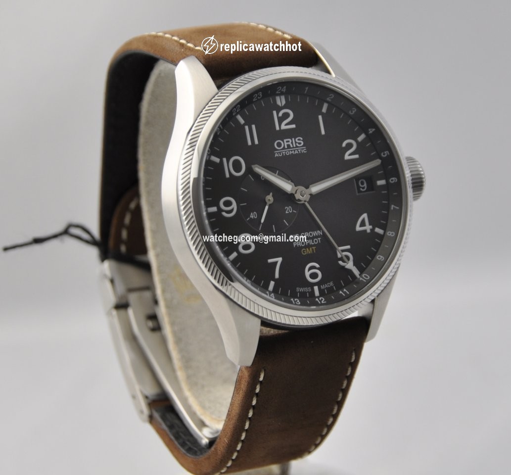 Oris Big Crown ProPilot GMT Mens watch Unisex Automatic Steel 01 748 7710 4063-07 5 22 05FC 2