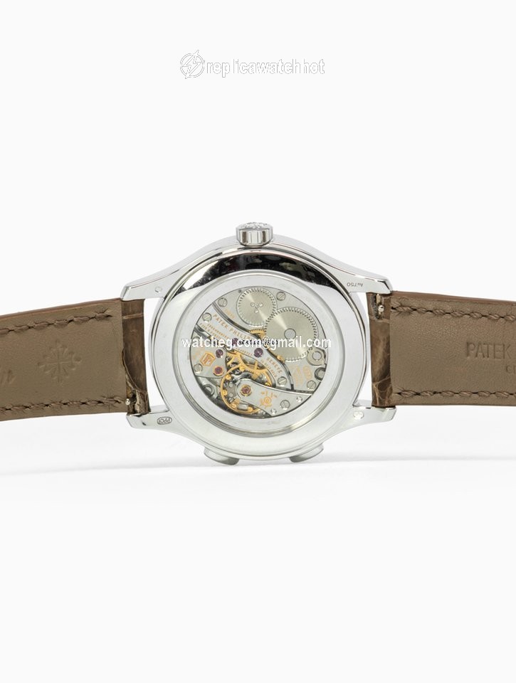 Patek Philippe Travel Time Womens watch Manual winding White gold 7134G-001 2