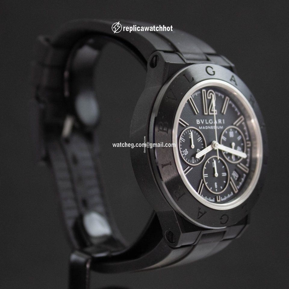 Bulgari Diagono Mens watch Unisex Automatic Ceramic 102428 DG42BSMCVDCH 2