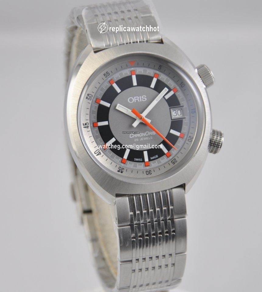 Oris Chronoris Mens watch Unisex Automatic Steel 01 733 7737 4053-07 8 19 01 2