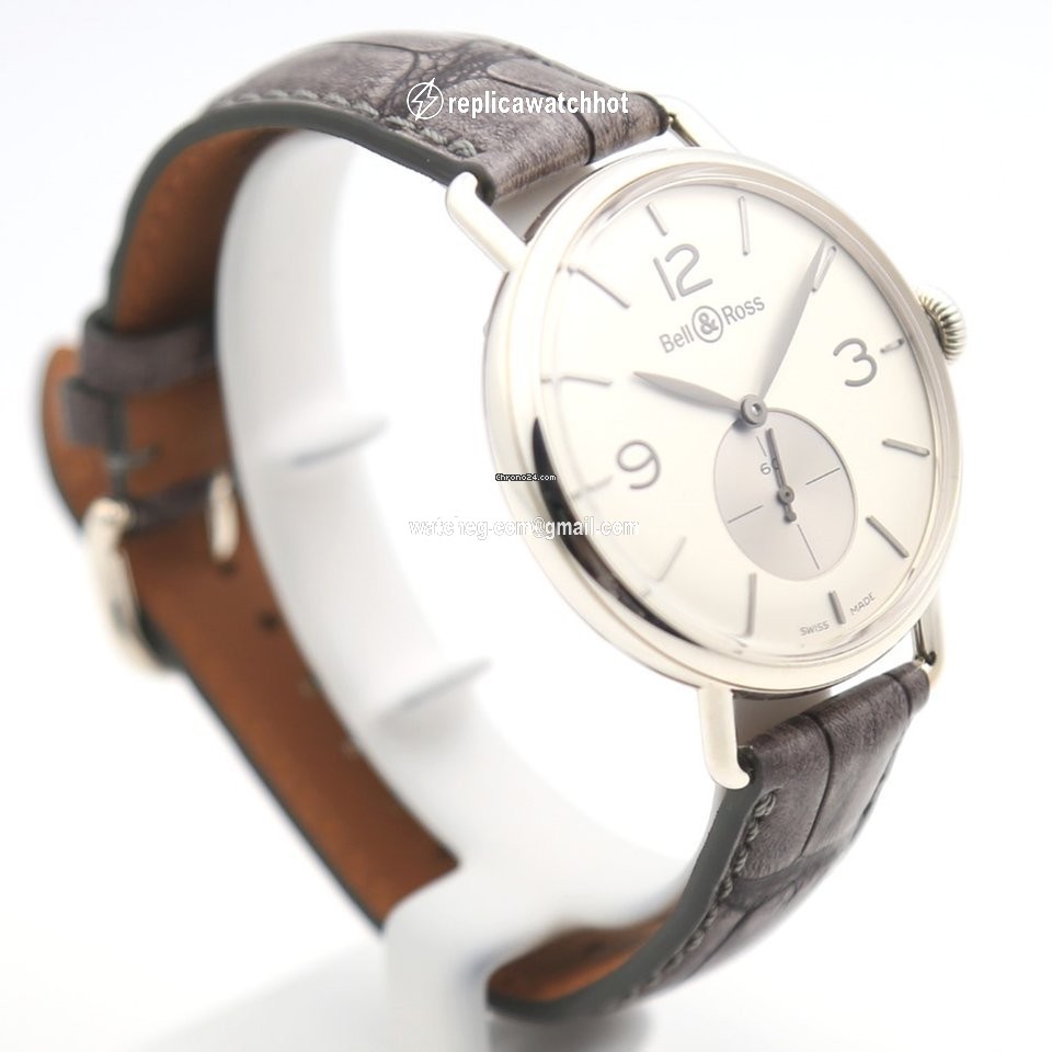 Bell & Ross Vintage Mens watch Unisex Manual winding BRWW1-ME-AG-OP SCR 2