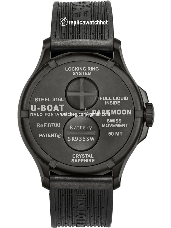 U-Boat Mens watch Unisex Quartz Steel 8700 B 2