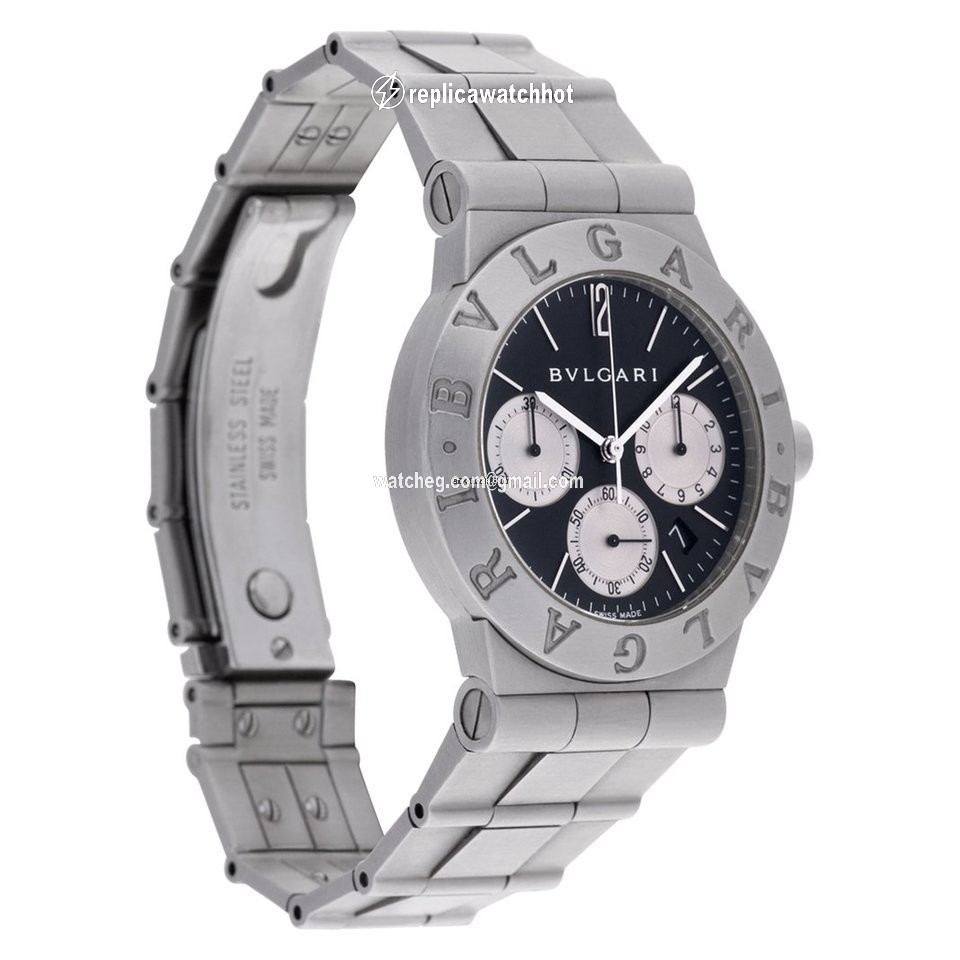 Bulgari Diagono Mens watch Unisex Quartz Steel CH 35S 2
