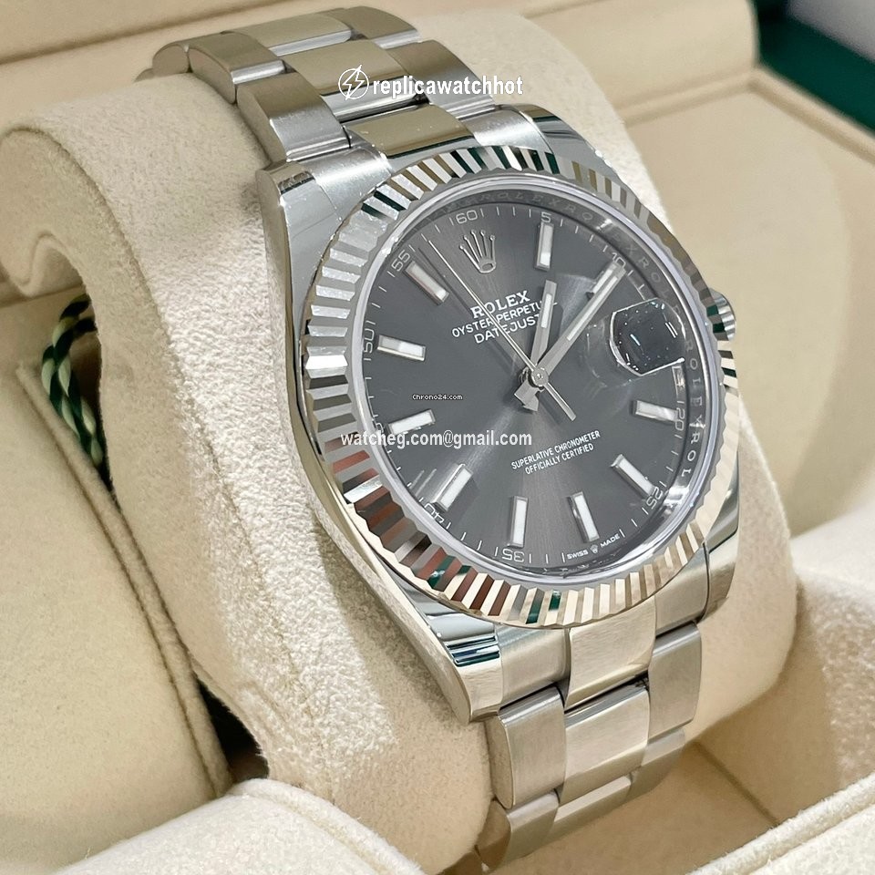 Rolex Datejust 41 Mens watch Unisex Steel Automatic 126334-0013 2