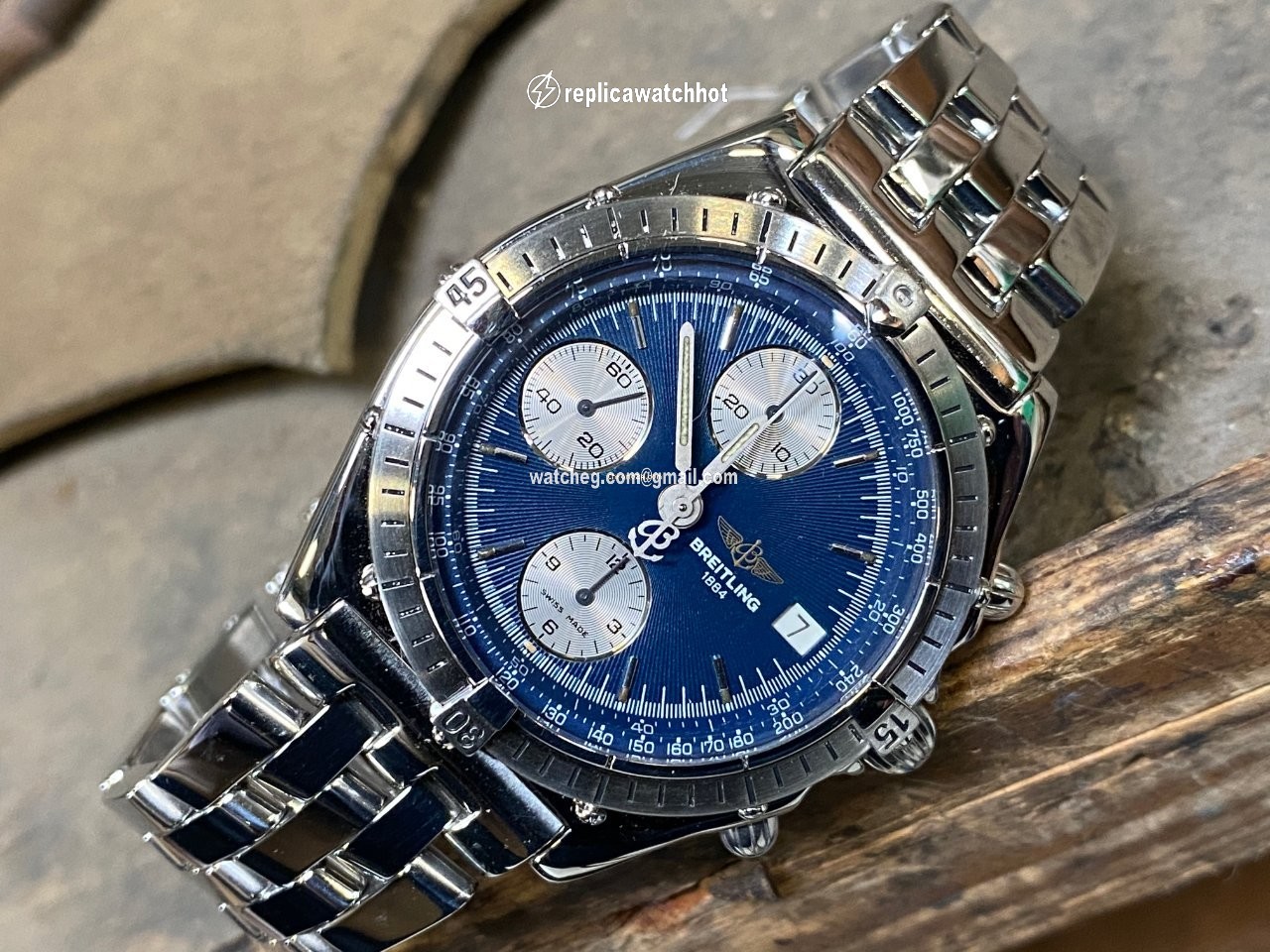 Breitling Chronomat Mens watch Unisex Automatic Steel A13047 2