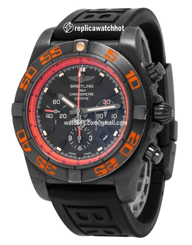 Breitling Chronomat 44 Raven Mens watch Unisex Automatic Steel MB0111C2.BD07.153S.M20DSA.2 2