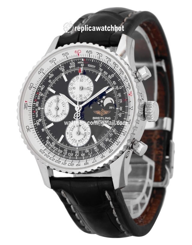 Breitling Montbrillant Olympus Mens watch Unisex Automatic White gold J19340 2