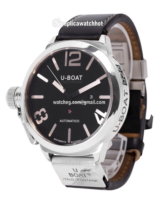 U-Boat Classico Mens watch Unisex Automatic Silver ETA 2824 2