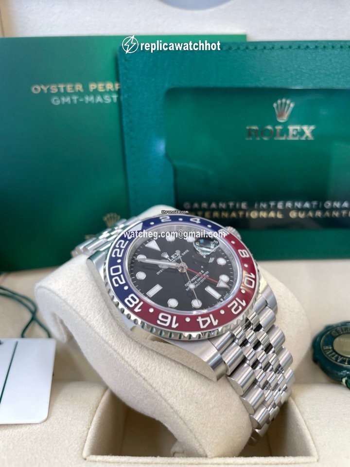 Rolex GMT-Master II Mens watch Unisex Steel Automatic 126710BLRO 2