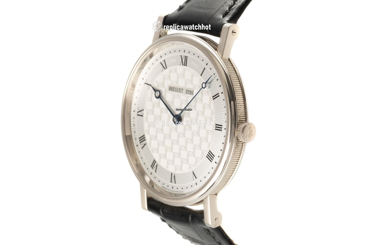 Breguet Classique Mens watch Unisex Manual winding White gold 5967BB119W6 2