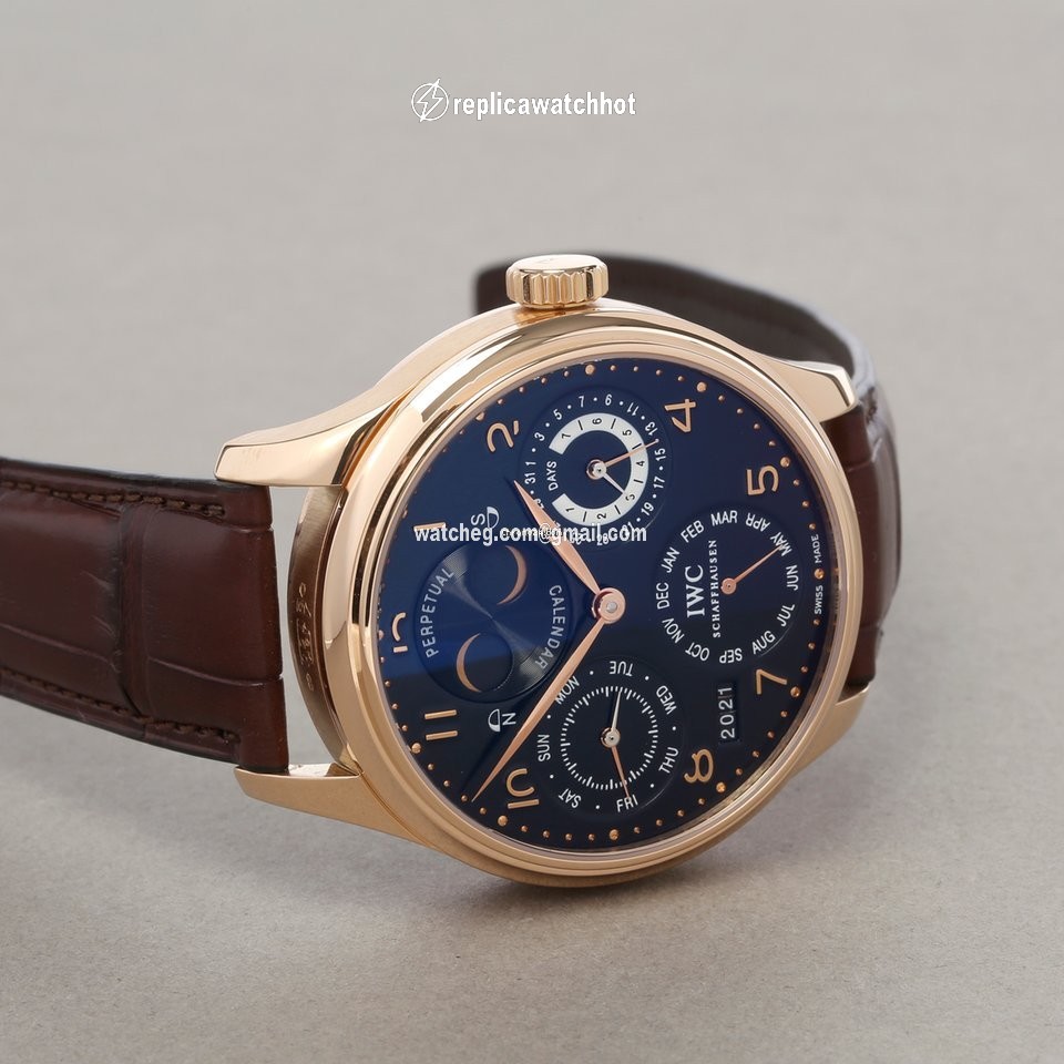 IWC Portuguese Perpetual Calendar Mens watch Unisex Automatic Rose gold IW502103 2