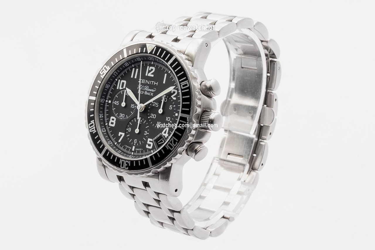 Zenith El Primero Automatic Steel 01 02.0470.405 2