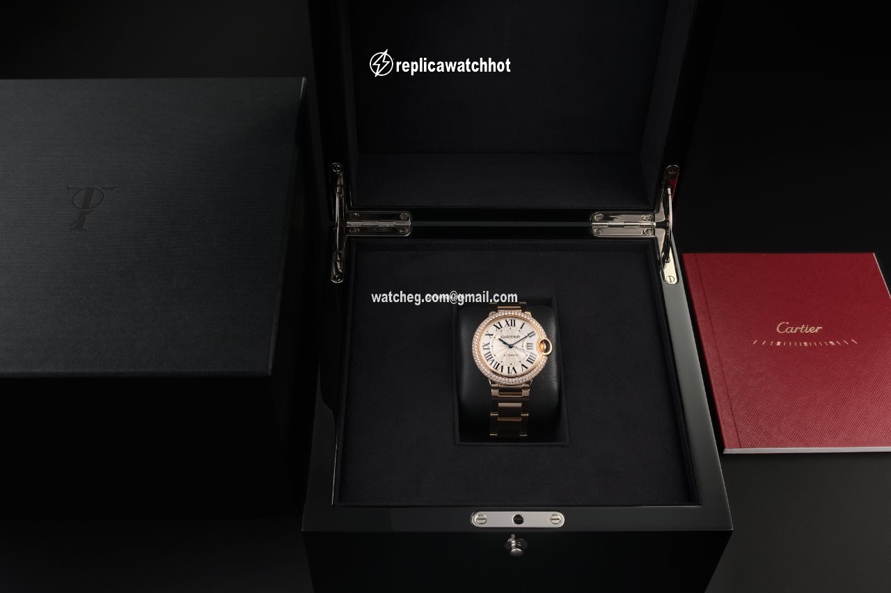 Cartier Ballon Bleu Womens watch Automatic Rose gold 3003 2