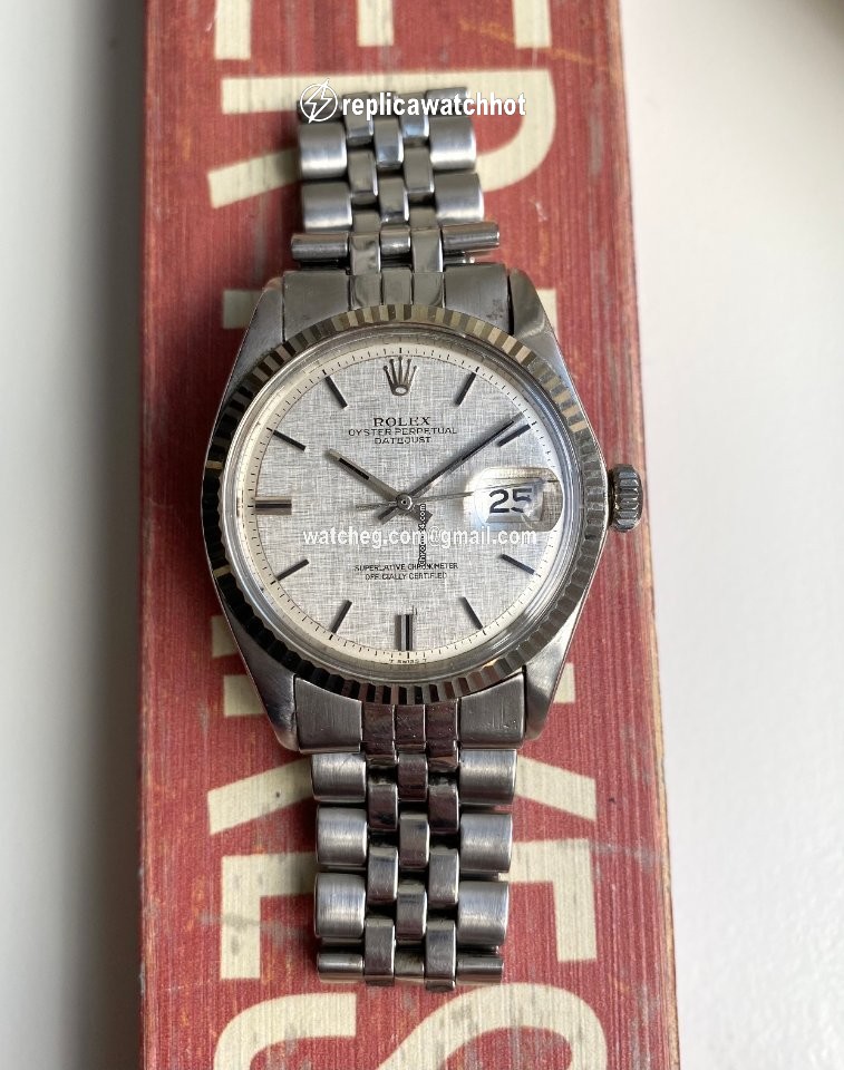 Rolex Datejust 36 Mens watch Unisex Steel Automatic Datejust 1601 2