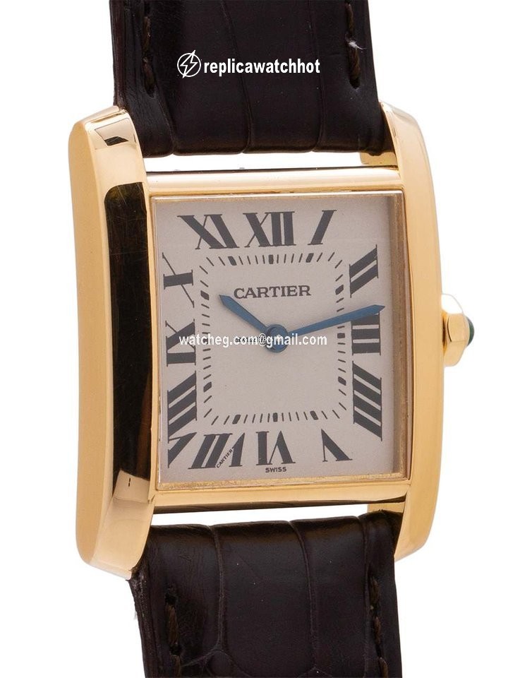 Cartier Tank Francaise Quartz Yellow gold 1821 2