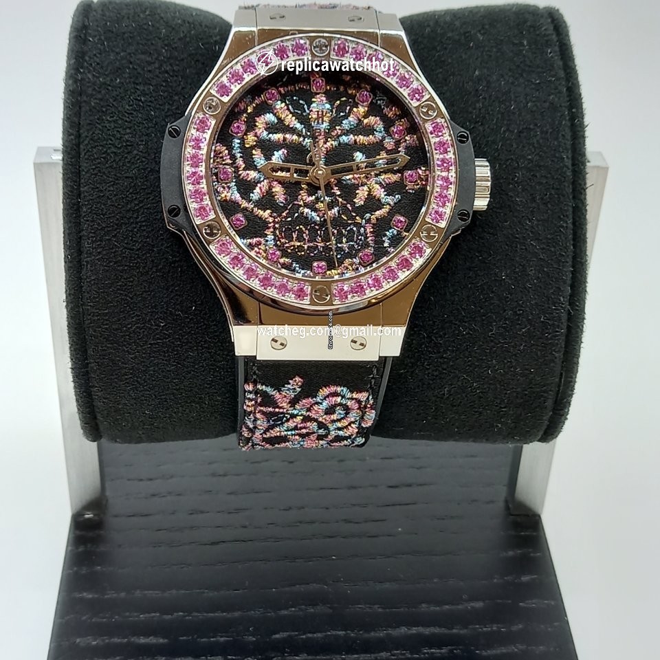 Hublot Big Bang Broderie Mens watch Unisex Automatic Steel 343.SS.6599.NR.1233 2